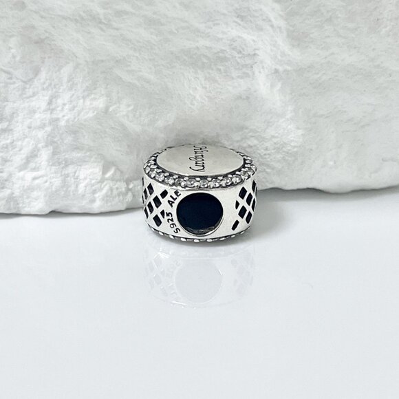 Pandora Hungarian Folk Motif Bead Charm S925 Silver Charm - Picture 4 of 4